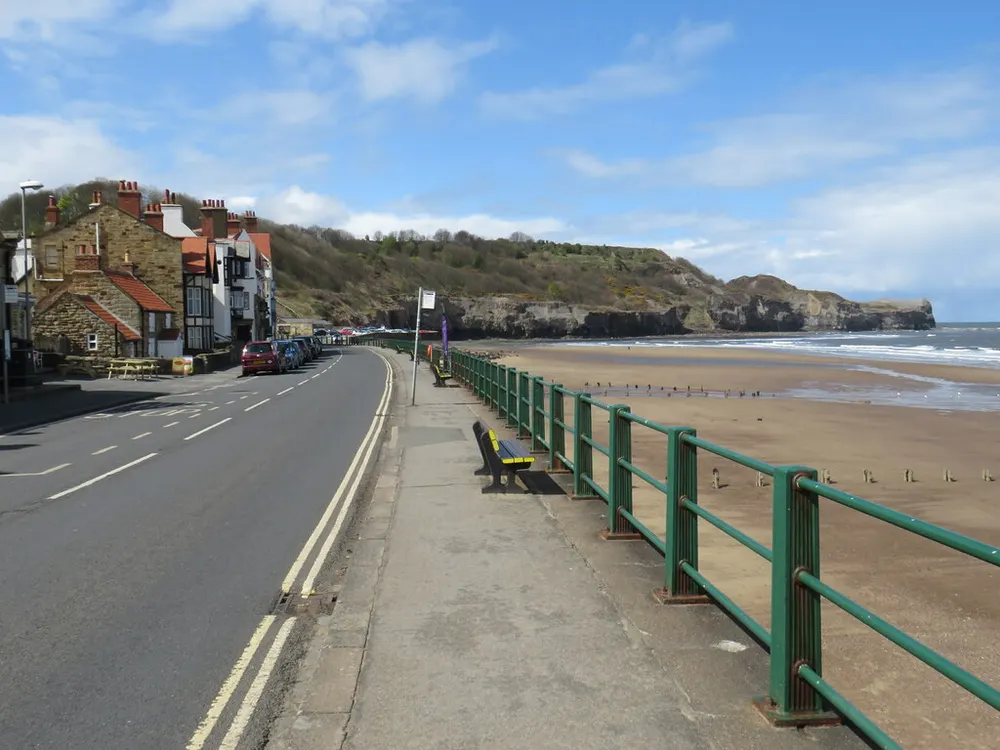 Sandsend, the local landmark of YO21